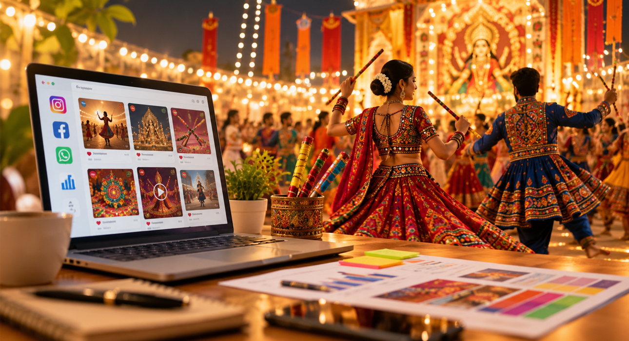 Navratri Social Media Marketing Ideas for Gujarat Businesses