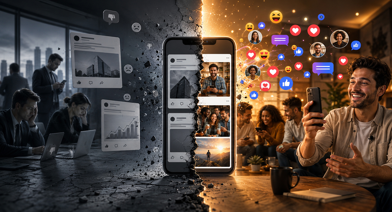 The Death of Corporate Social Media: What Today's Audience Actually Wants