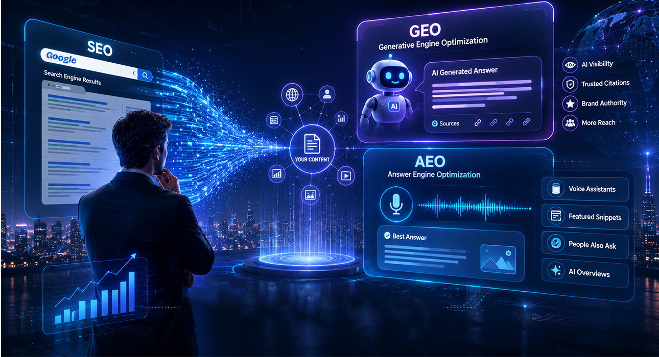 Beyond SEO: GEO and AEO Are the Future of Digital Marketing